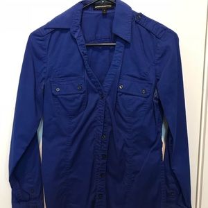 Royal blue Express shirt